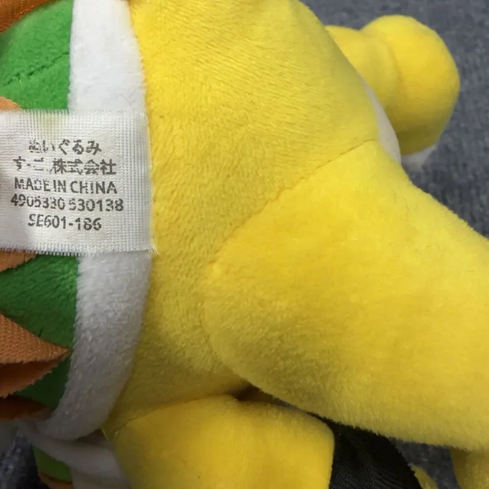 RARE Bowser Junior JR Plush Sanei Japan 2009 Nintendo Super Mario Official